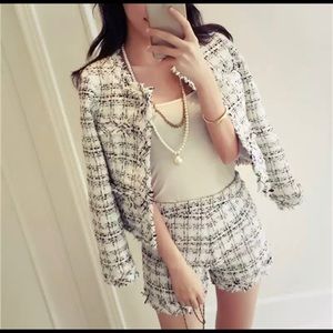 Tweed two piece, size M